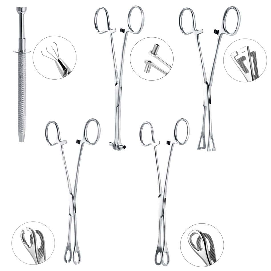 Body Jewelry Ring Opening Pliers - プロの外科用鋼製パンクツール,クランプ,プライヤー,ピンセット,オープン,三角形,リング,唇,耳,パイプ,腹,体,1個