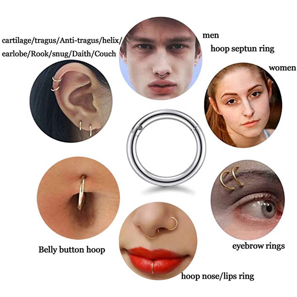 外科用鋼製のヒンジ付きクリッカー、デスクの耳栓、鼻リング、ド - Body Jewelry Ring Opening Pliers のレビューと価格