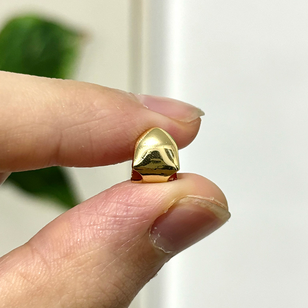 RACHELZ ヒップホップクラシック単歯 Grillz 黄 - Body Jewelry Men のレビューと価格