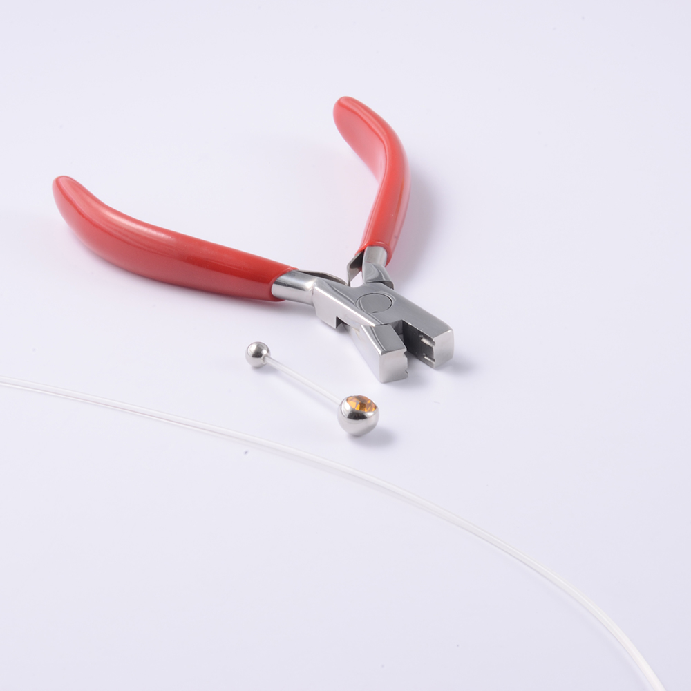 1PC プロフェッショナルサージカルスチールオープン三角形ク - Body Jewelry Ring Opening Pliers のレビューと価格