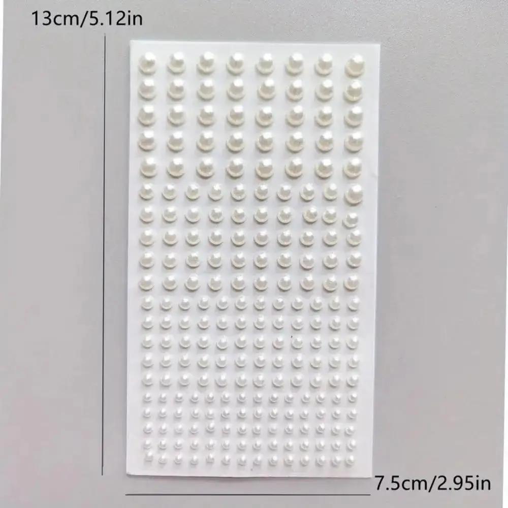 ホワイトabsプラスチックパールステッカーラインストーンクラ - Body Jewelry Stickers のレビューと価格