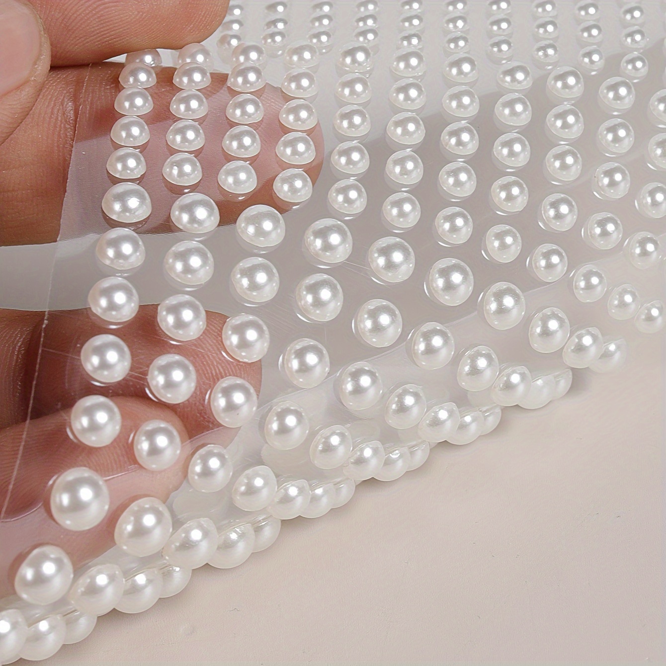 フェイクパールレディース3 D顔飾りネイルストーンシール髪目 - Body Jewelry Stickers のレビューと価格