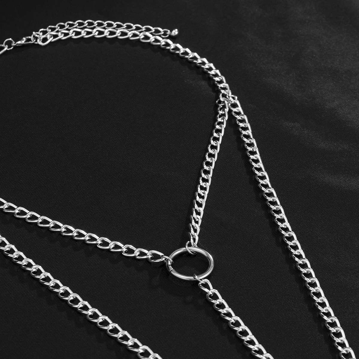 透明な下着、腹部ジュエリーチェーン、ボンデージ、ステンレス製 - Body Jewelry Men のレビューと価格